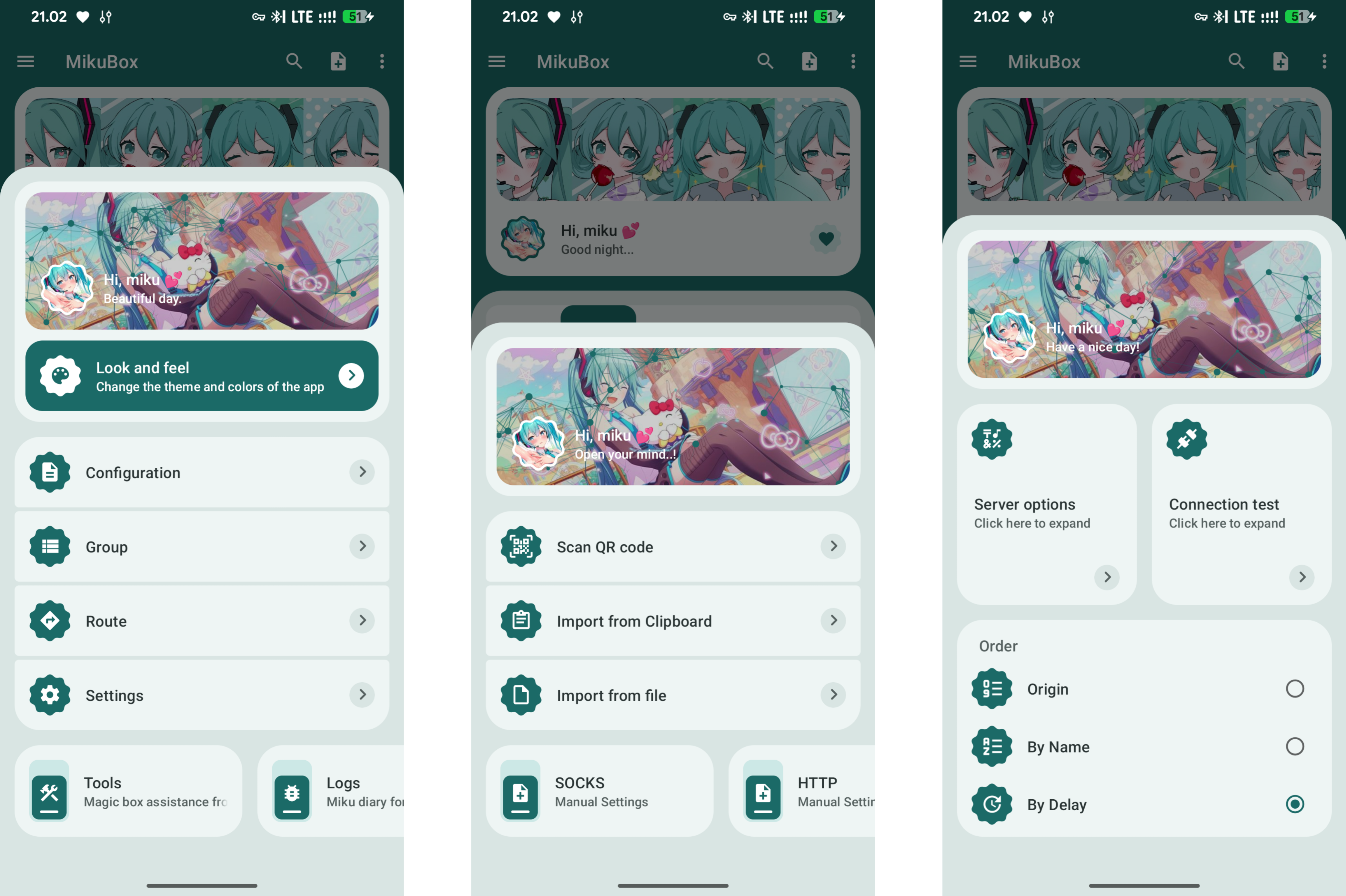 MikuBox for Android 演示图片 2